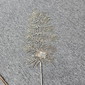 Christmas glitter pick, H60cm, Gold